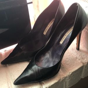 Manolo Blahnik Deep Purple Size 39